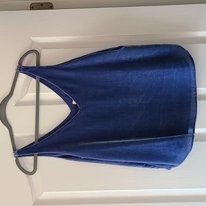 Loft Velvet Shell - Medium NWT